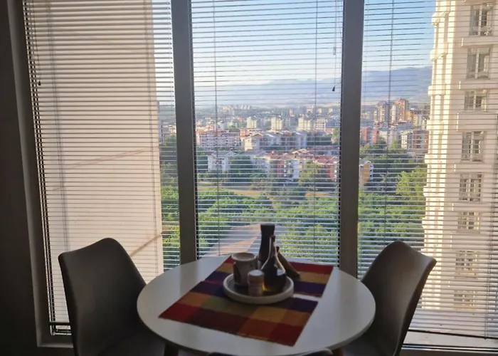 Appartement Modern, Fully Equiped With Great View In Luxurious Complex Skopje